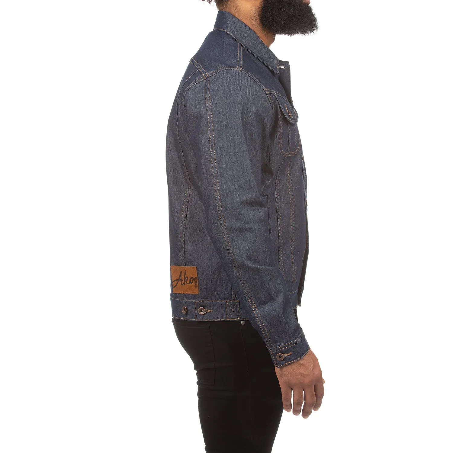 Akoo Mens Avon Jacket (Indigo) sold by Akoo product image thumbnail 5