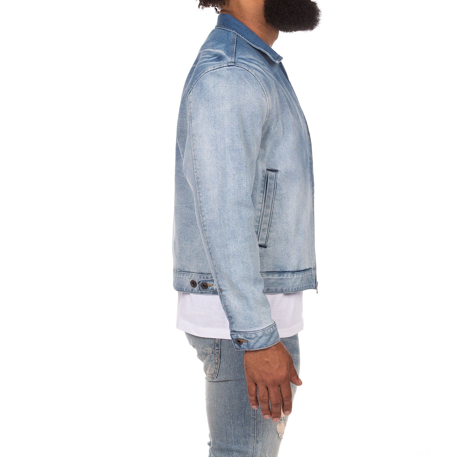 Akoo Mens Avenue Jacket (Blue Velvet) sold by Akoo product image thumbnail 5