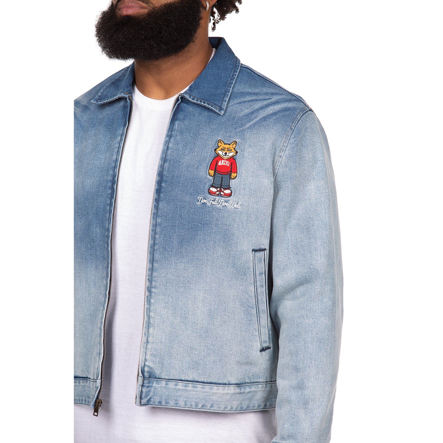 Akoo Mens Avenue Jacket (Blue Velvet) sold by Akoo product image thumbnail 3