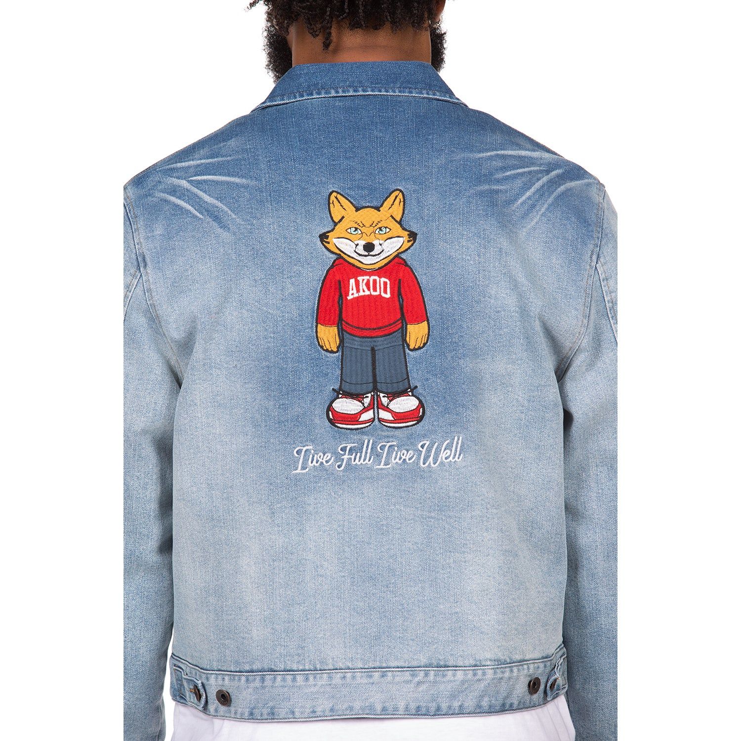 Akoo Mens Avenue Jacket (Blue Velvet) sold by Akoo product image thumbnail 4