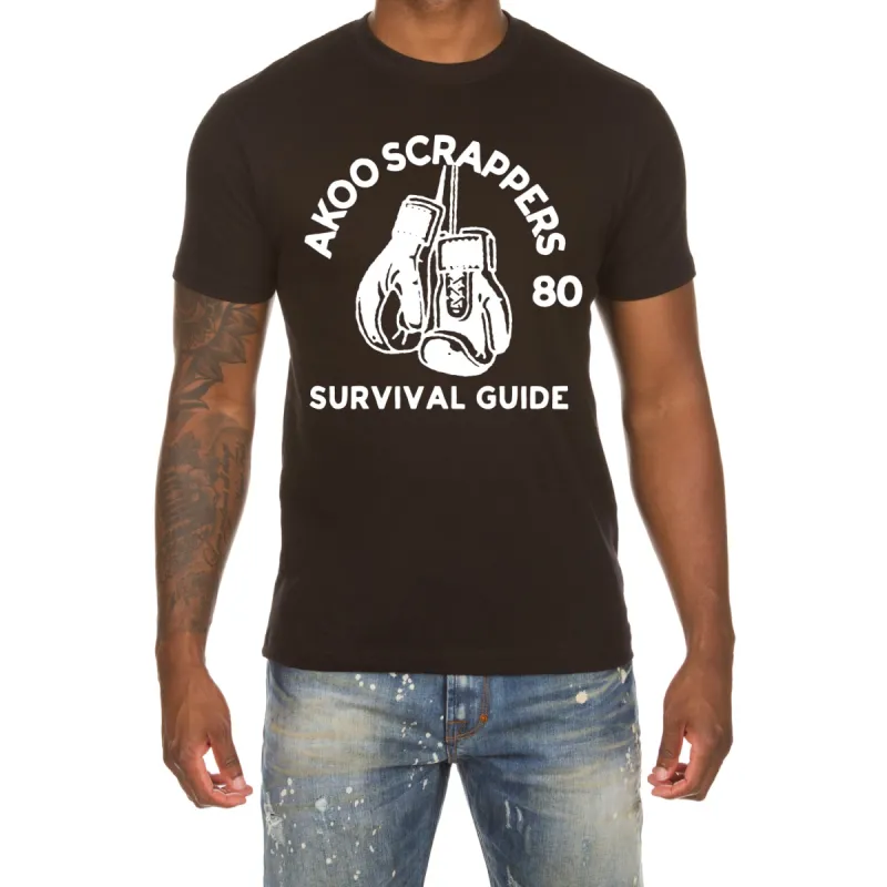 Survival Guide SS Tee (Black) sold by Akoo