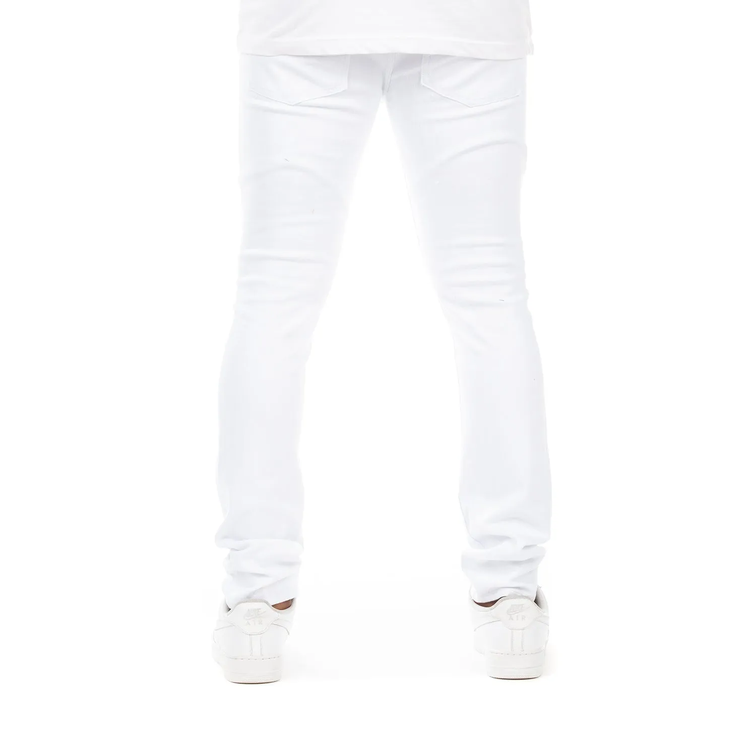 Akoo Mens Mali Jean (Skulk Fit) (White) sold by Akoo product image thumbnail 2