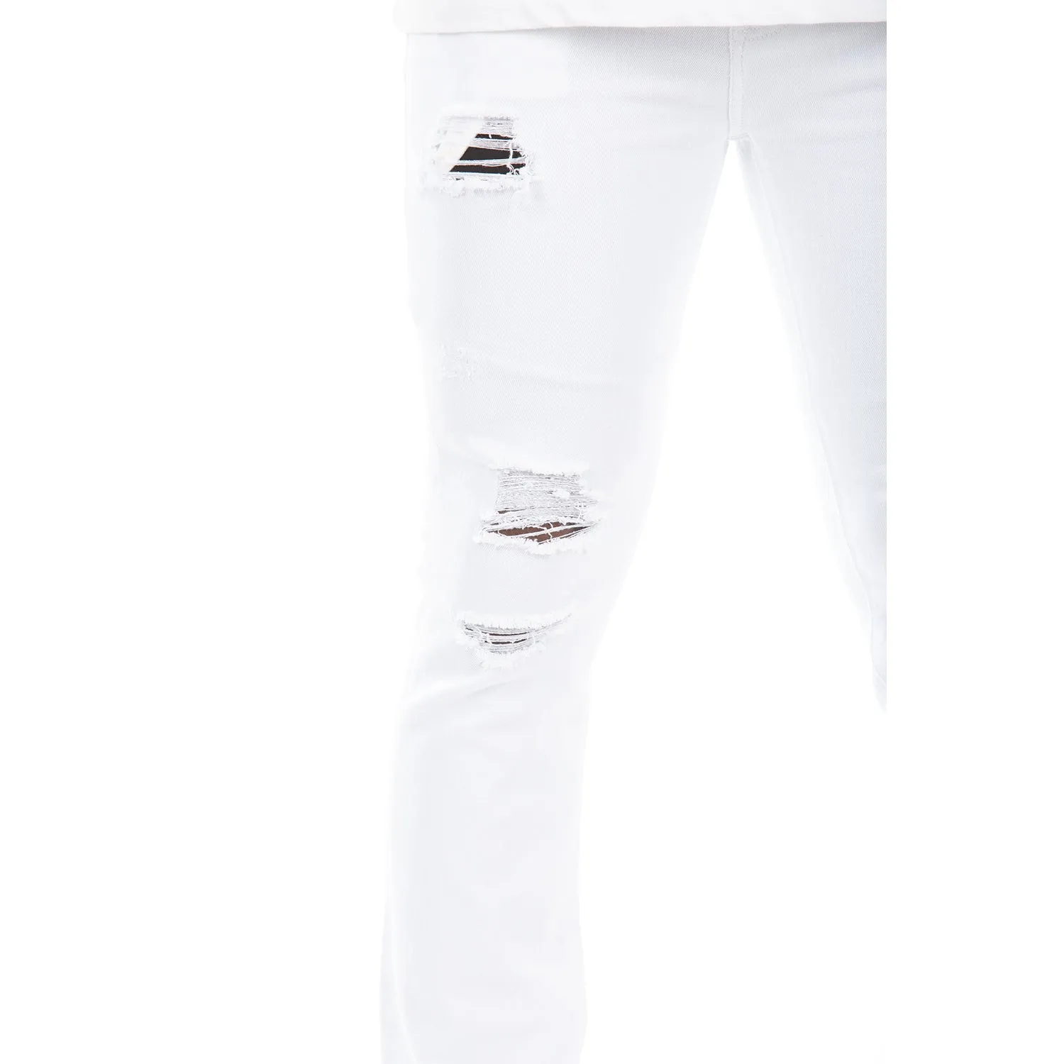 Akoo Mens Mali Jean (Skulk Fit) (White) sold by Akoo product image thumbnail 4
