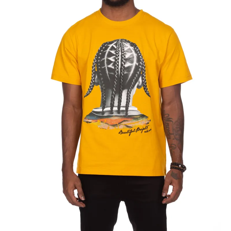 Fresh SS Knit Akoo Mens (Old Gold) sold by Akoo