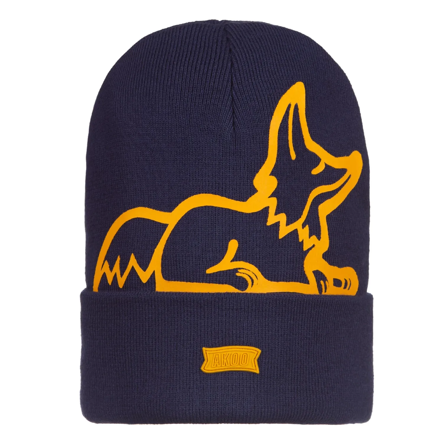 Akoo Mens Division Knit Hat (Blue Depths) sold by Akoo