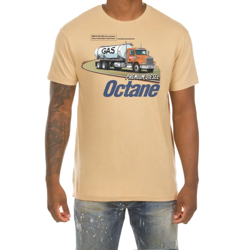 Akoo Mens Octane SS Tee (Sand) sold by Akoo