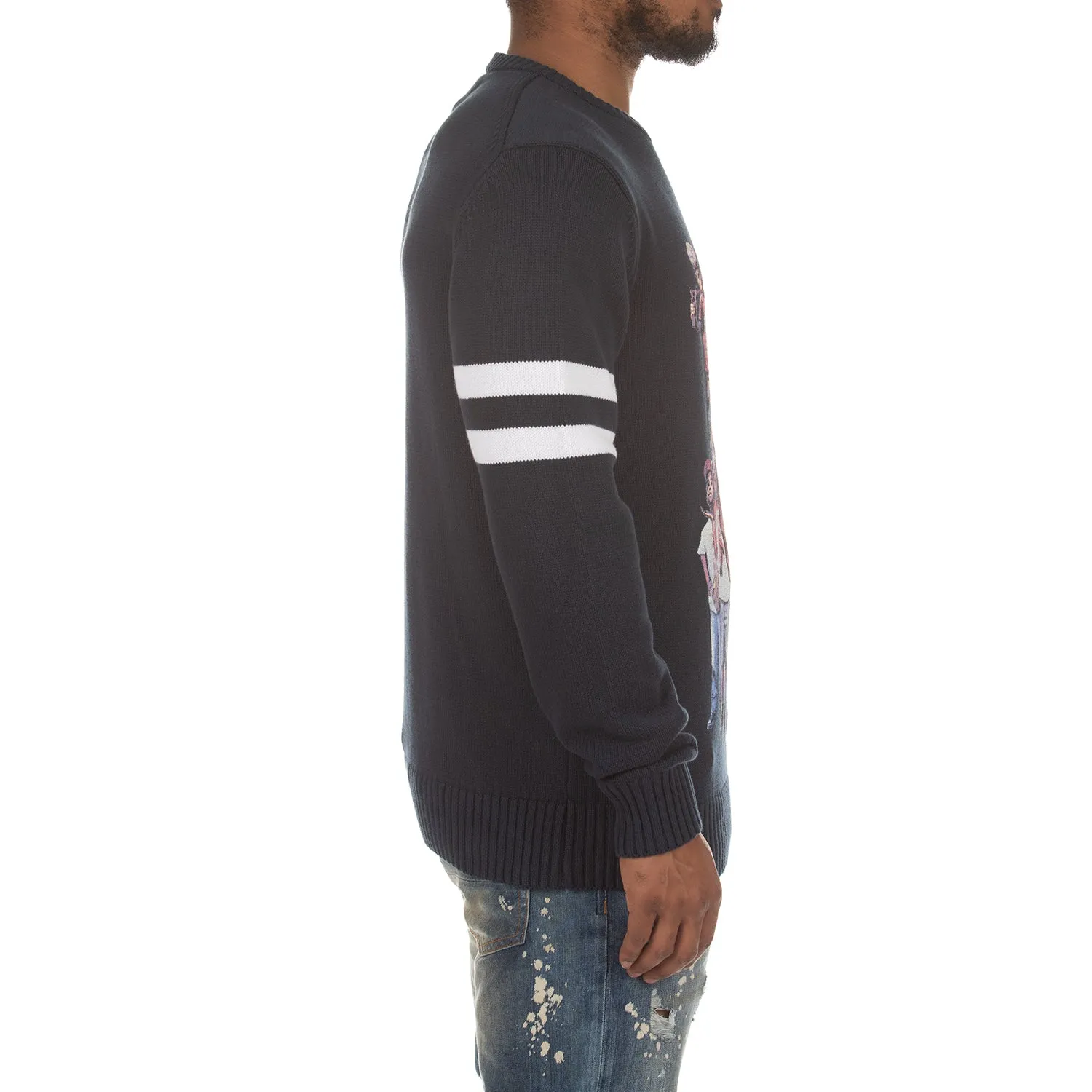 Akoo Mens Yung Kings Sweater (Navy) sold by Akoo product image thumbnail 3