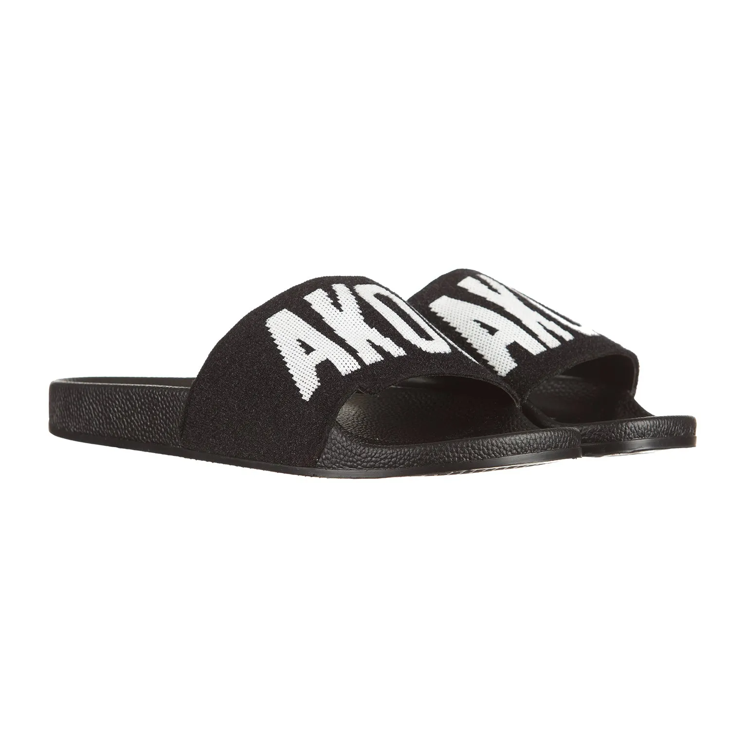 Akoo Mens Crown Slides (Black) sold by Akoo product image thumbnail 2