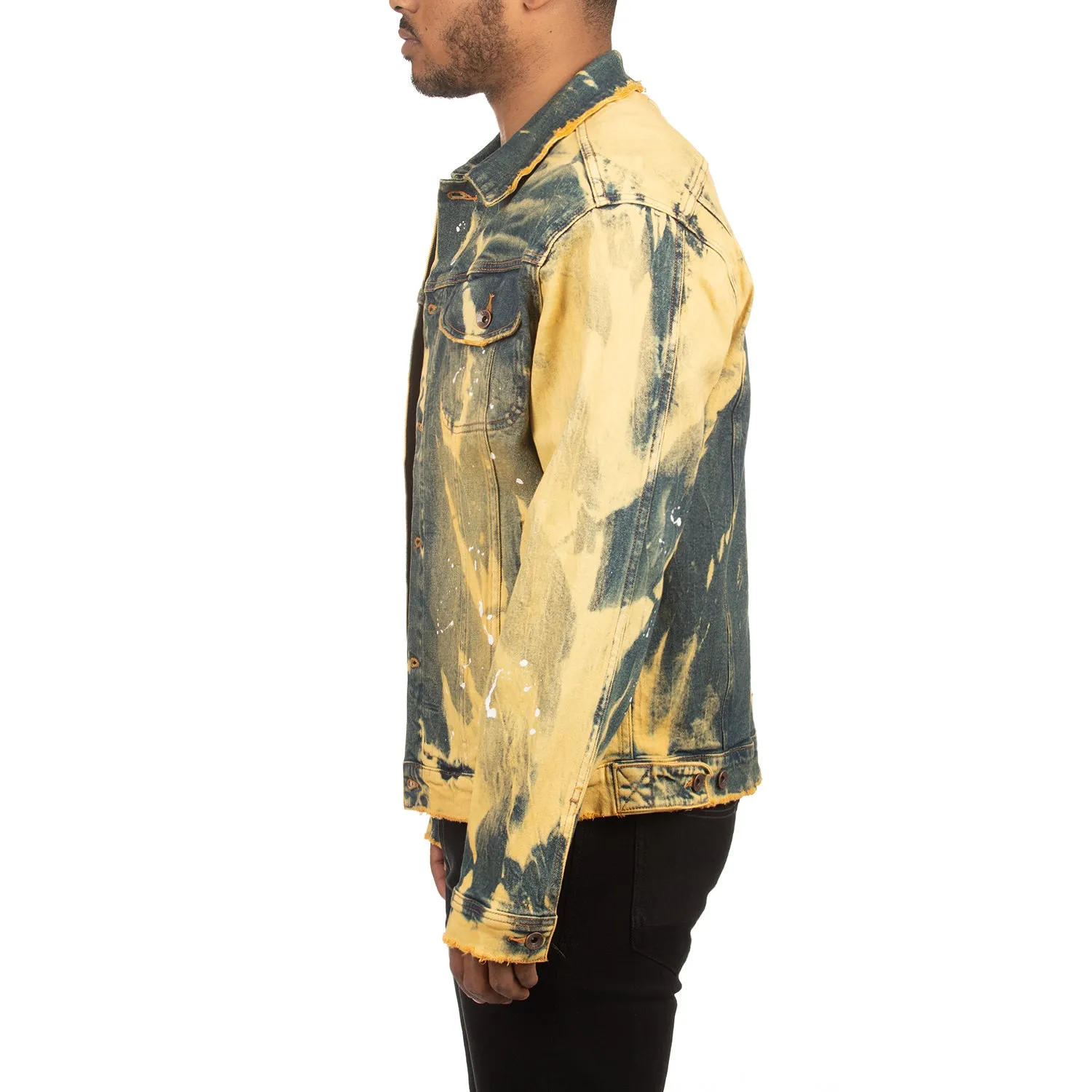 Spades Denim Jacket (Yellow Parrot) sold by Akoo product image thumbnail 5
