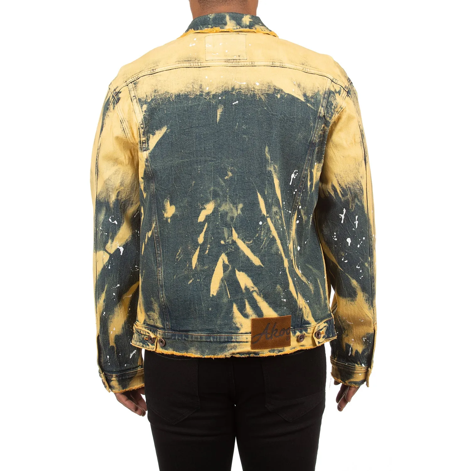 Spades Denim Jacket (Yellow Parrot) sold by Akoo product image thumbnail 2