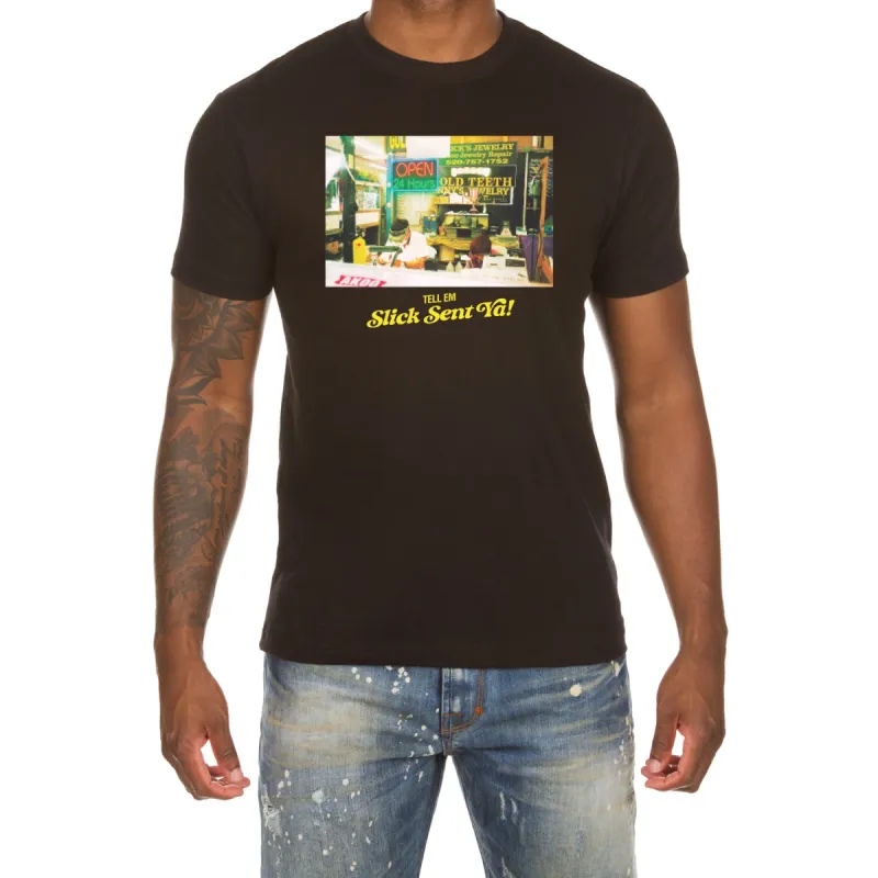 Akoo Mens Slick Sent Ya SS Tee (Black) sold by Akoo