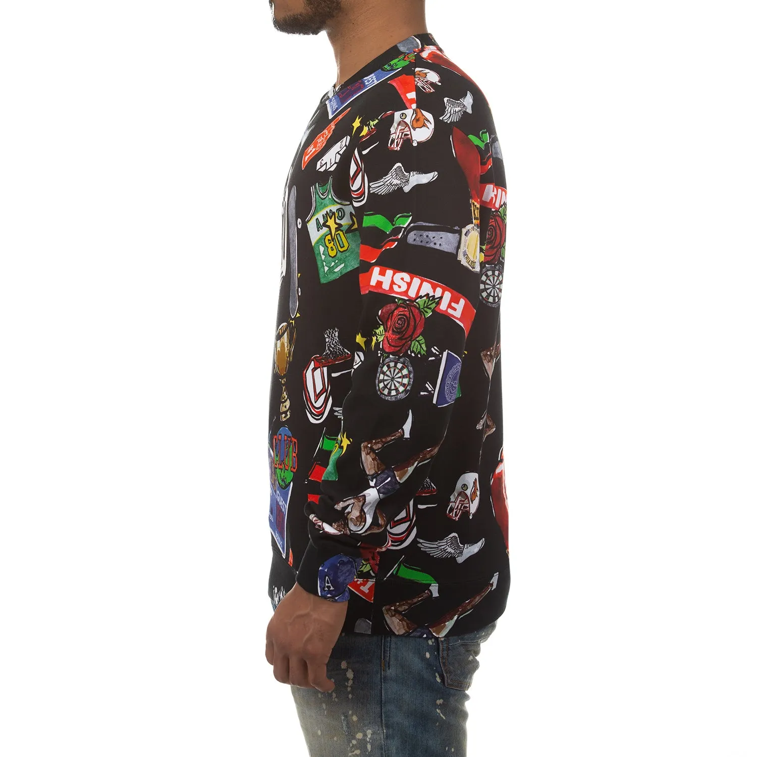 Akoo Mens Banner Crew (Black) sold by Akoo product image thumbnail 5