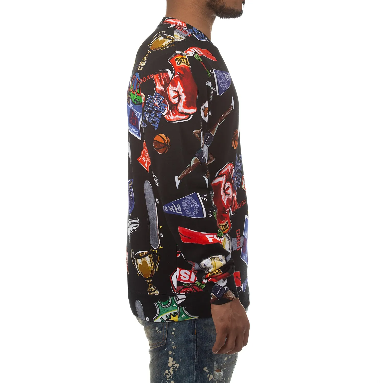 Akoo Mens Banner Crew (Black) sold by Akoo product image thumbnail 4