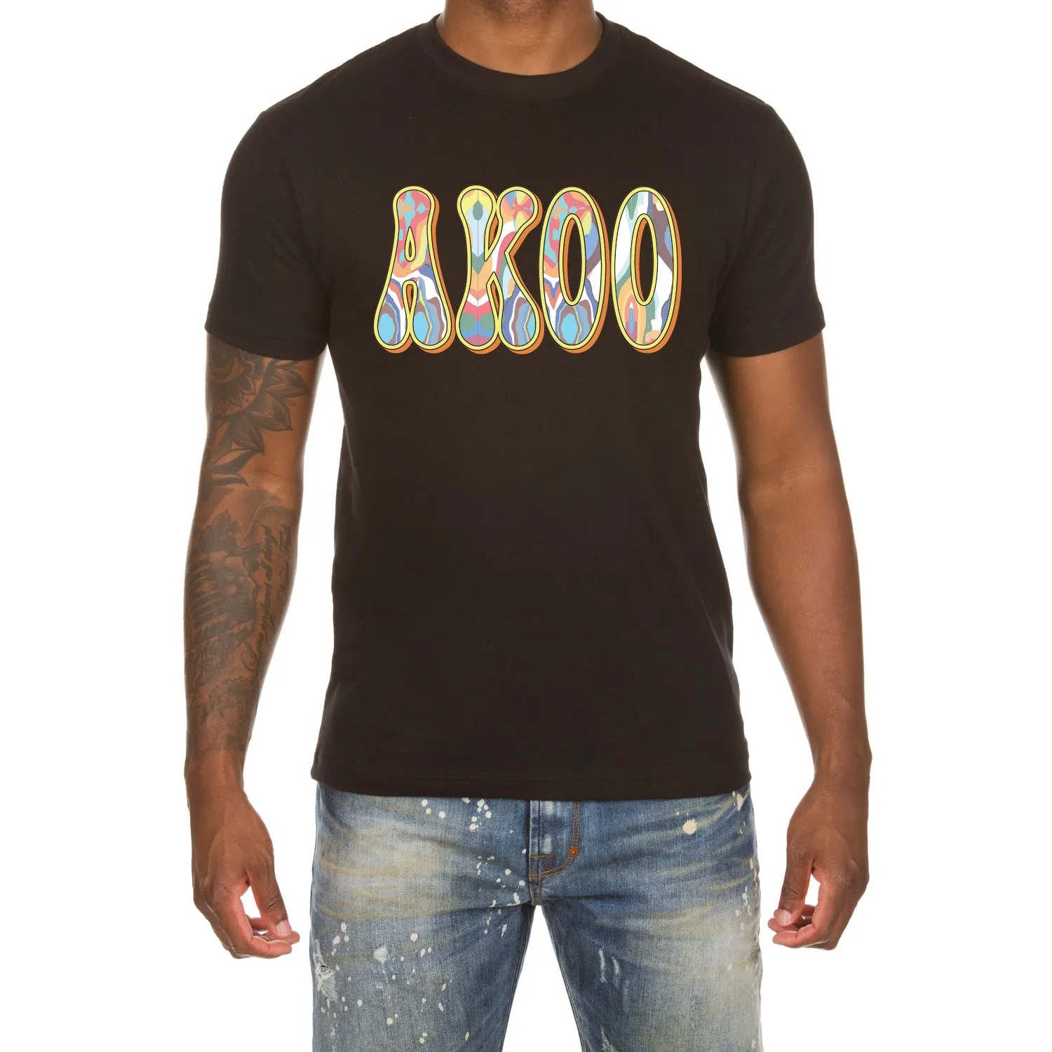Groovy Akoo SS Tee (Black) sold by Akoo