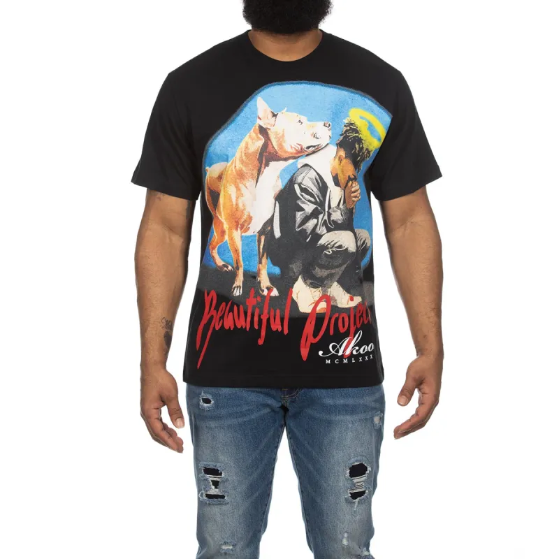 Prayed Up SS Knit (Black) sold by Akoo