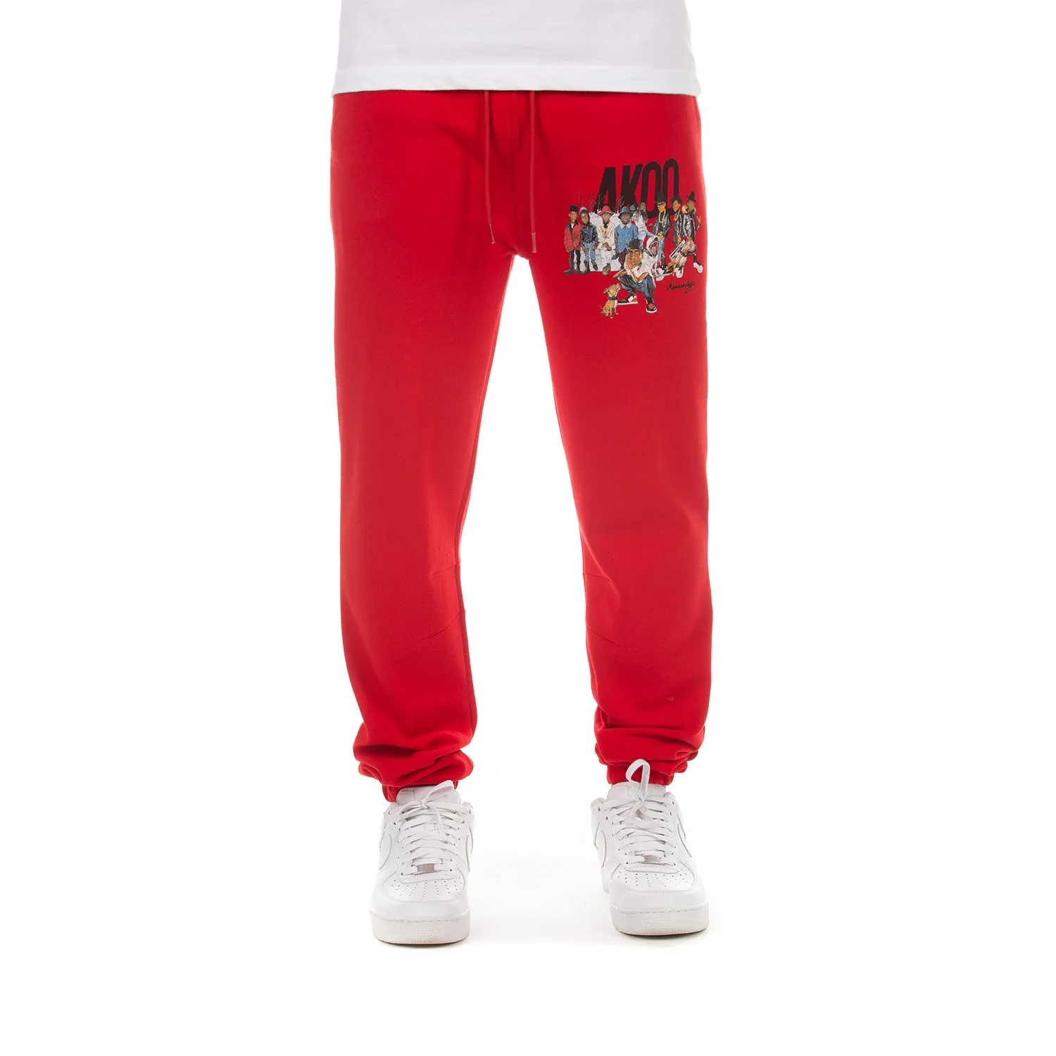 Akoo Mens Steady Sweats (Racing Red) sold by Akoo