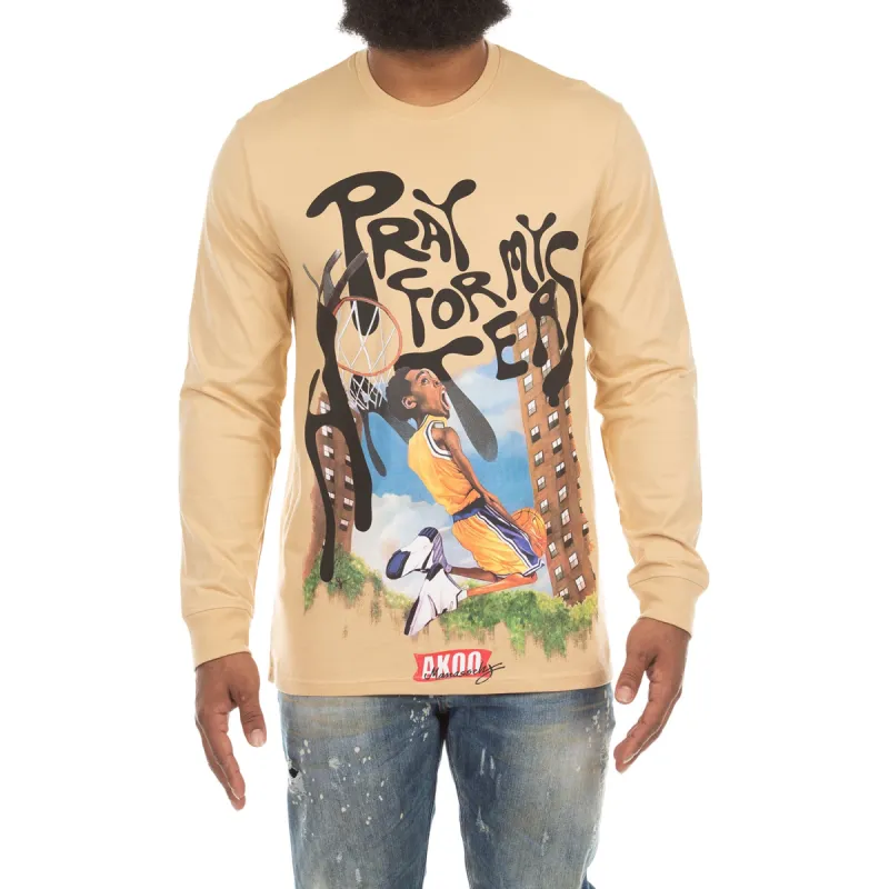 Akoo Mens Haters LS Tee (Sand) sold by Akoo