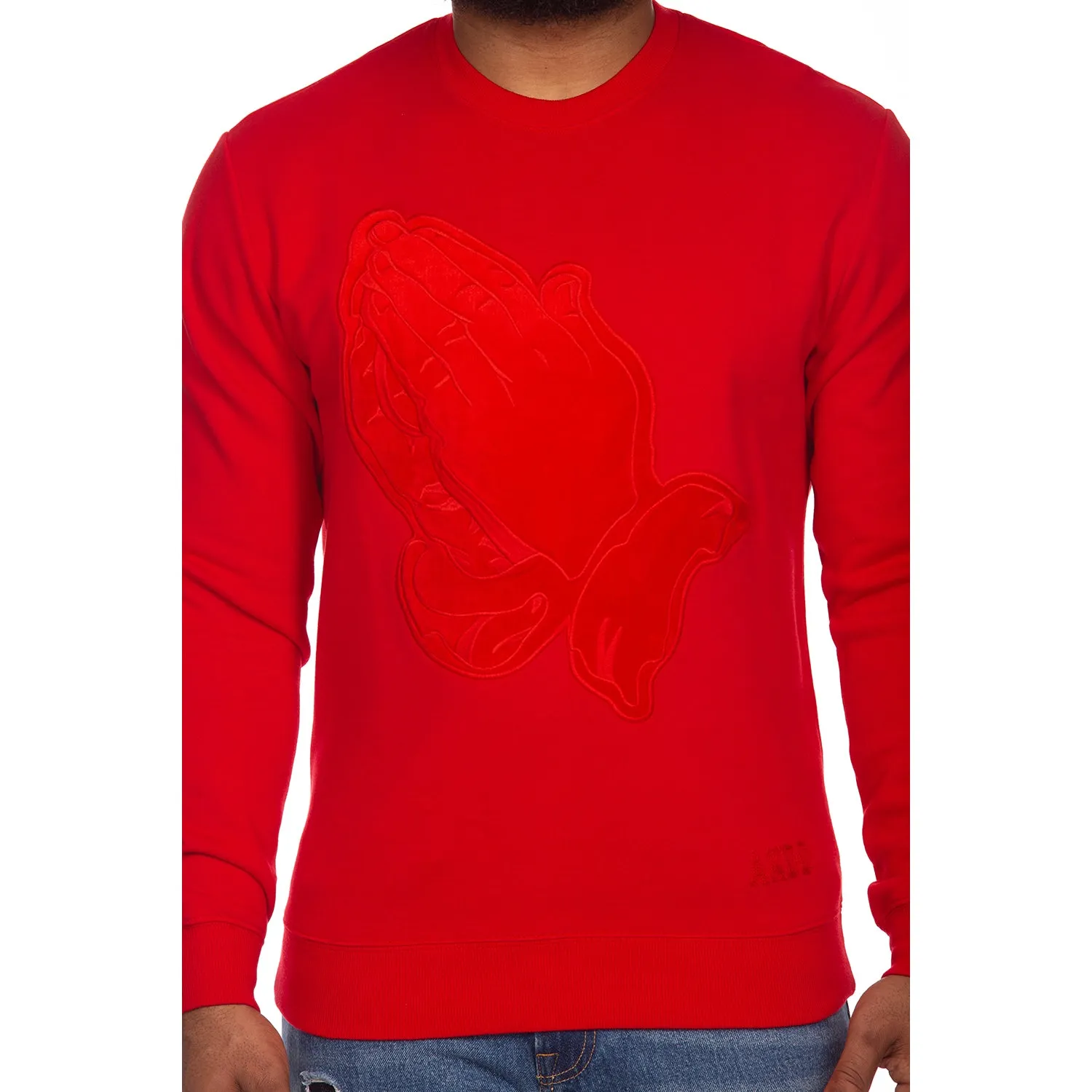 Akoo Mens Prey or Pray Fleece (Racing Red) sold by Akoo product image thumbnail 3