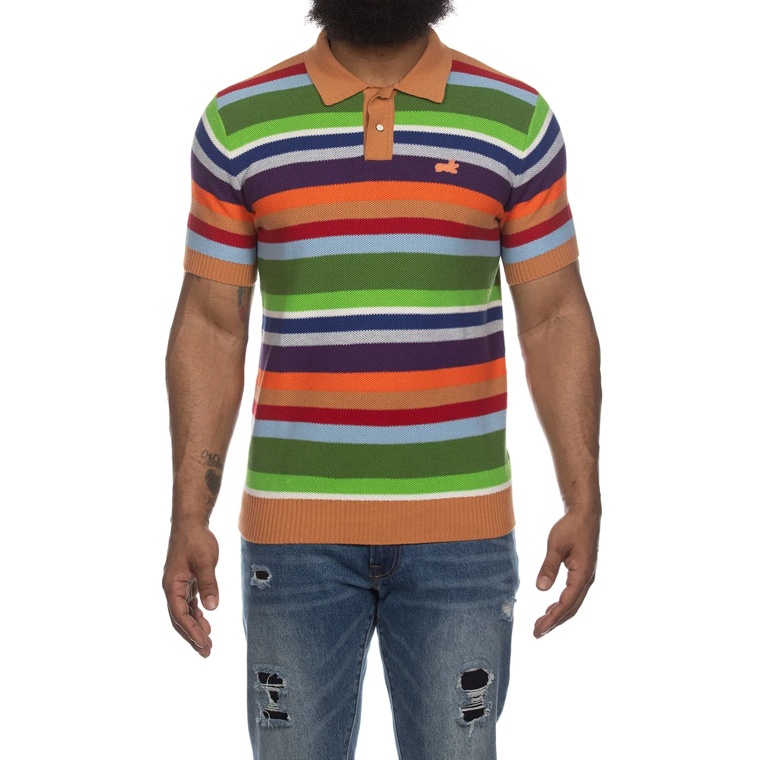 Trophy Room SS Polo (Raw Sienna) sold by Akoo product image thumbnail 2