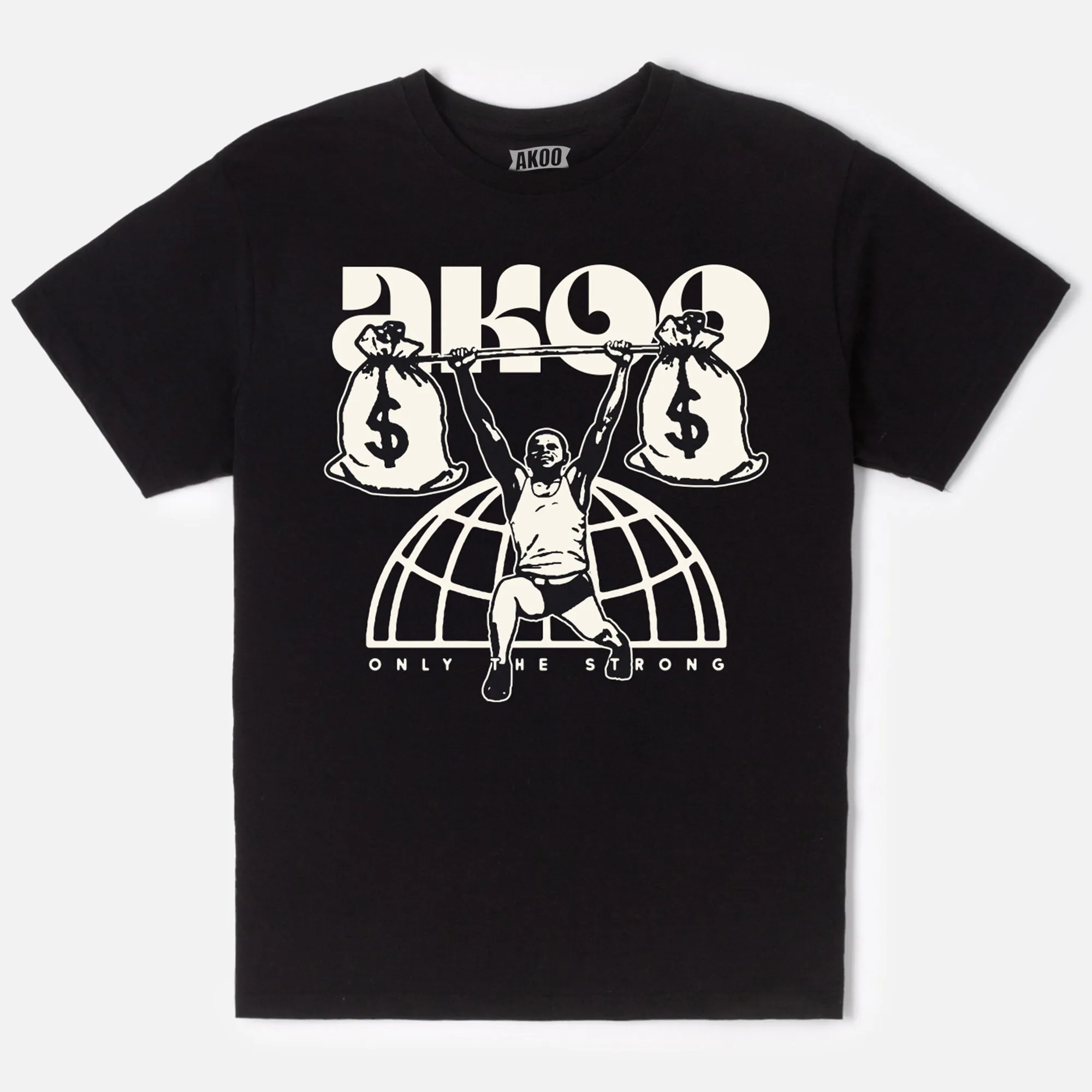 Weight SS Tee (Black) sold by Akoo