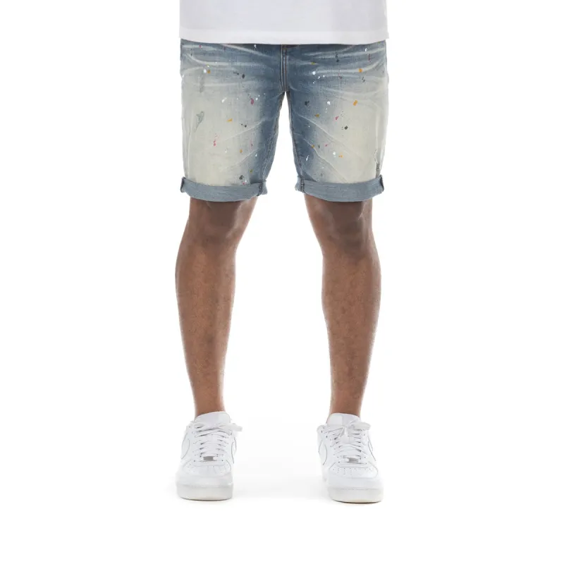 Du Bois Jean Short (Cobalt Light) sold by Akoo