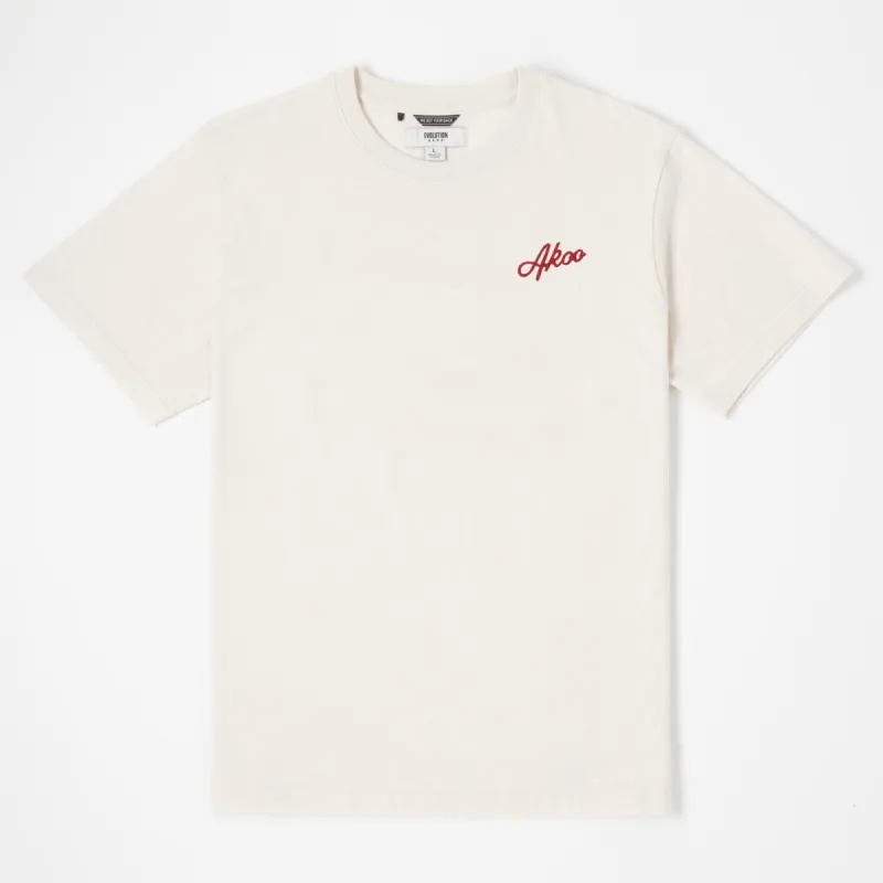 Benton SS Knit (Whisper White) sold by Akoo