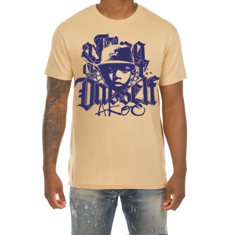 King SS Tee (Sand) sold by Akoo