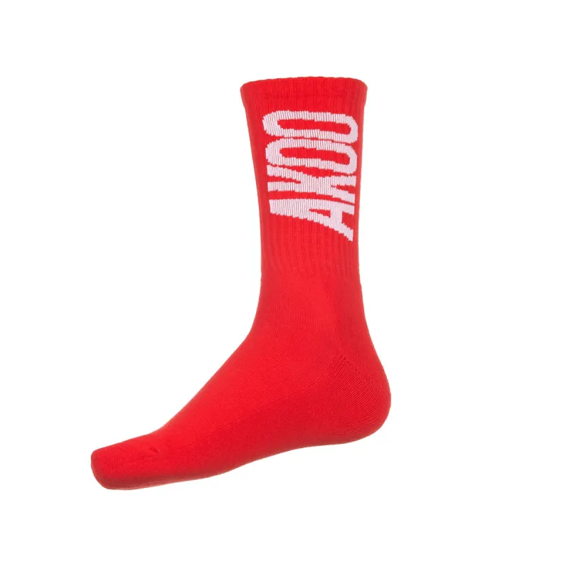 Comfy Socks (Racing Red) sold by Akoo
