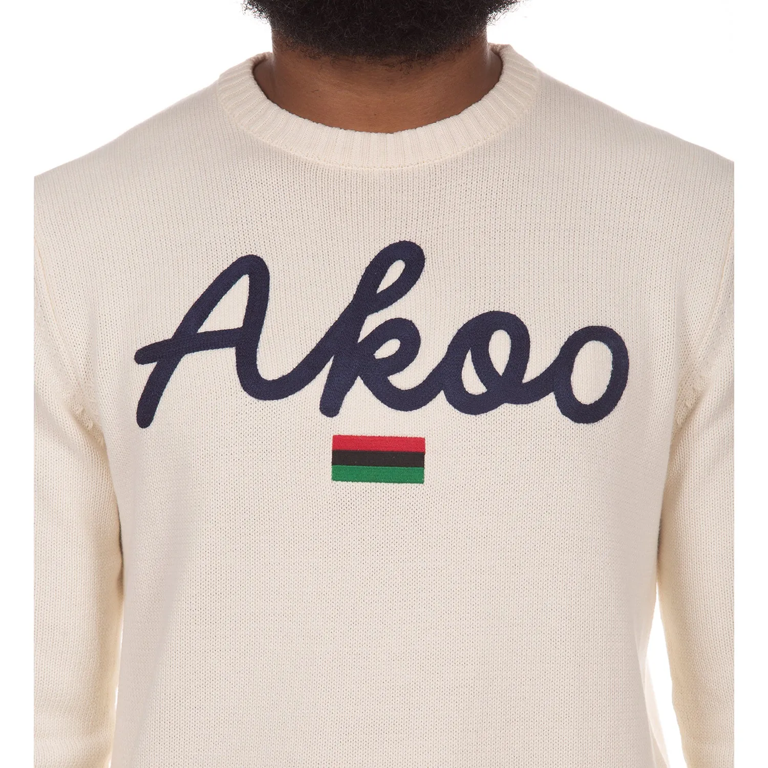 Scripted Sweater (Whisper White) sold by Akoo product image thumbnail 2