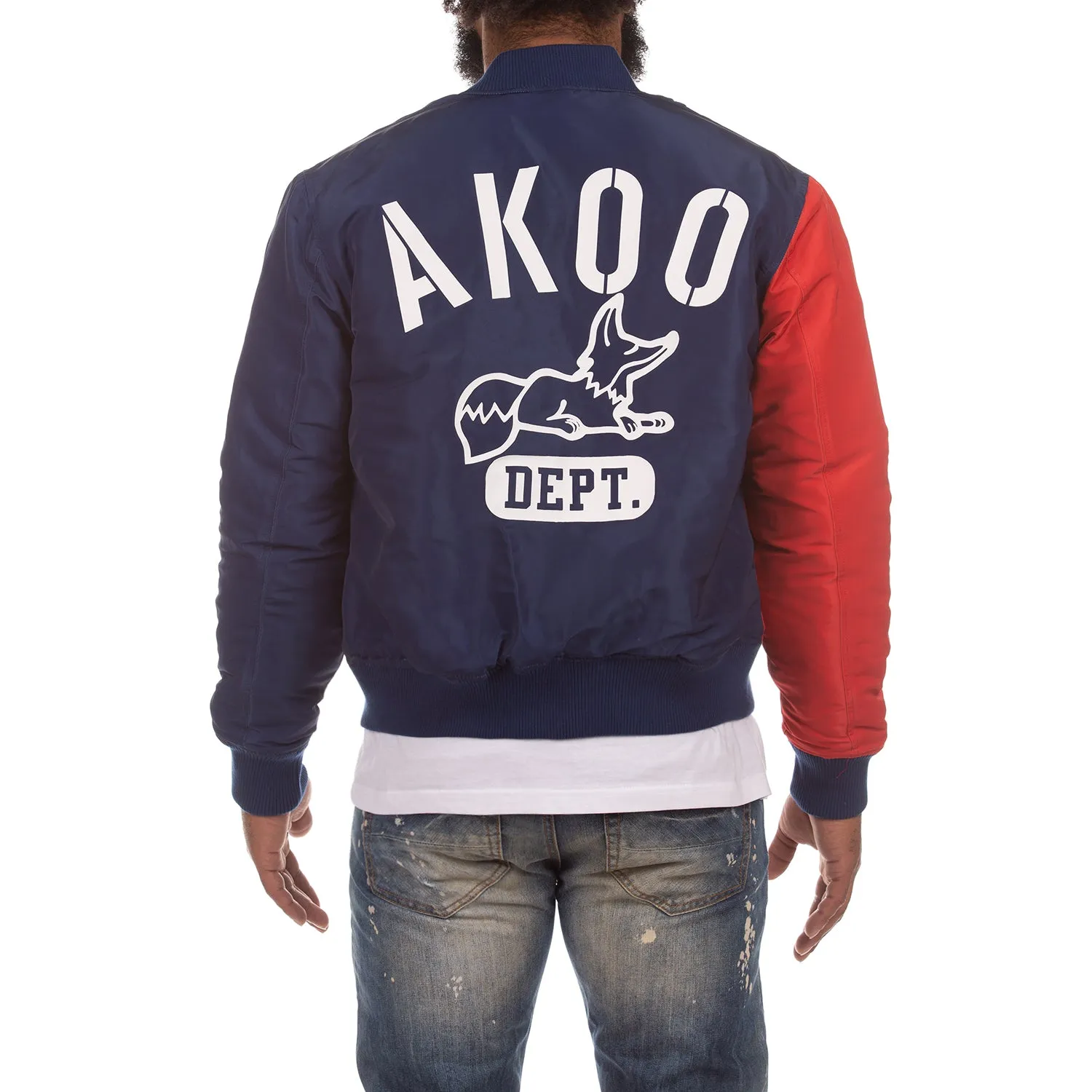 Flight Bomber Jacket (Blue Depths) sold by Akoo product image thumbnail 2
