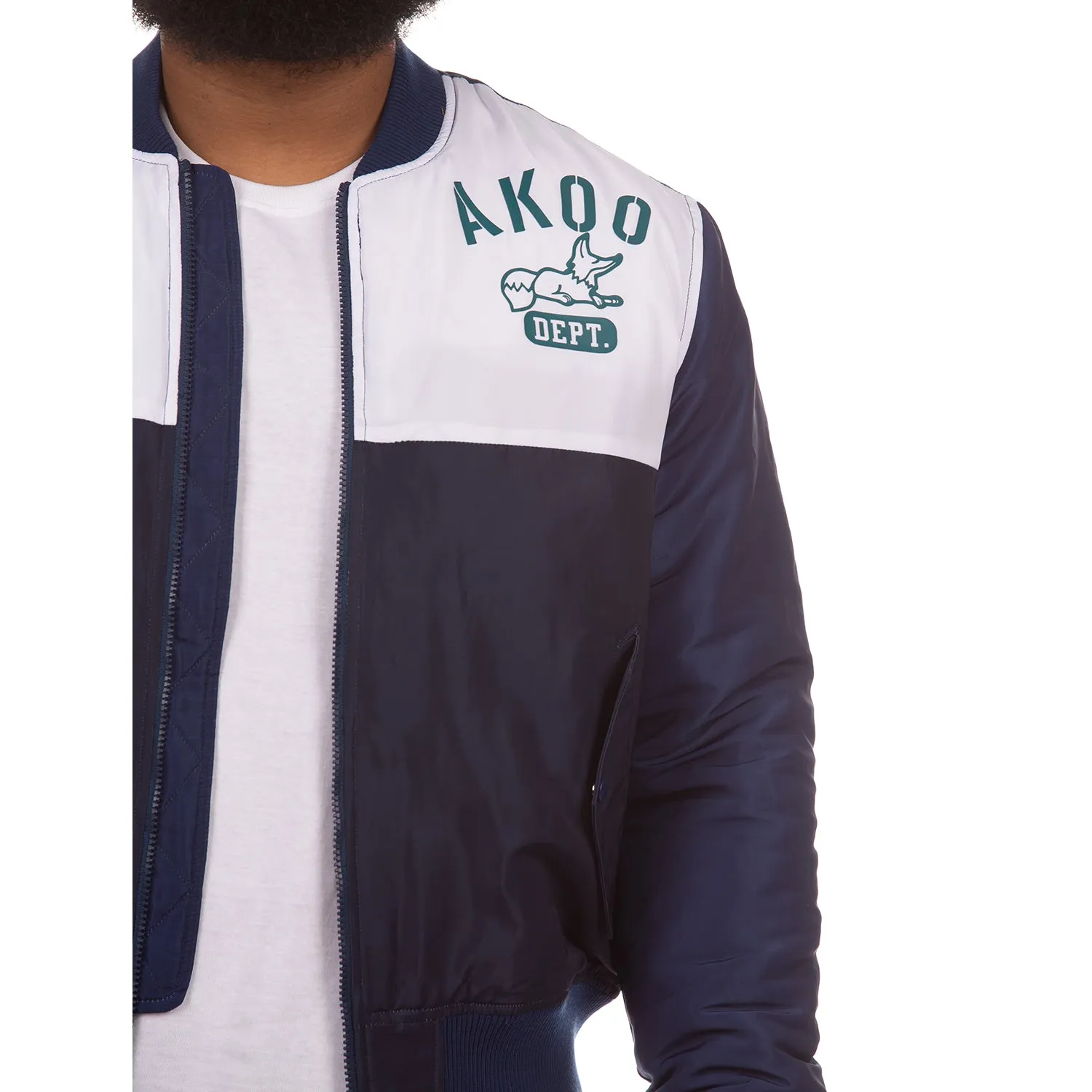 Flight Bomber Jacket (Blue Depths) sold by Akoo product image thumbnail 3