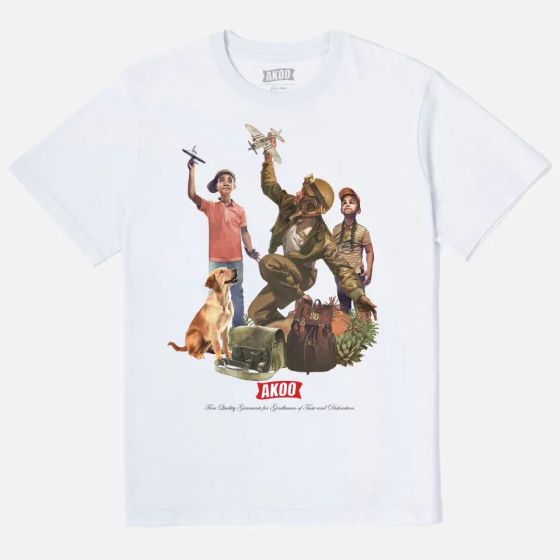 Marauders SS Tee (White) sold by Akoo