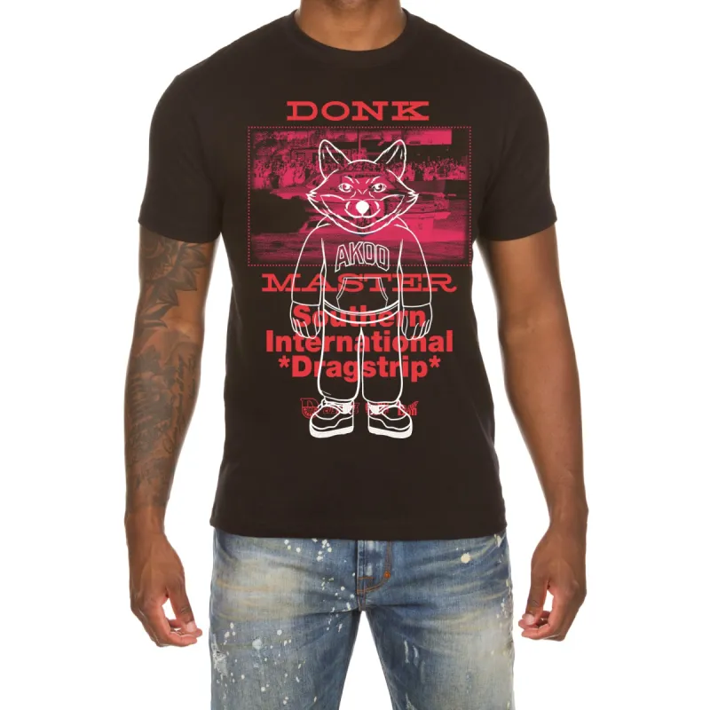 Akoo Mens Drag Race SS Tee (Black) sold by Akoo