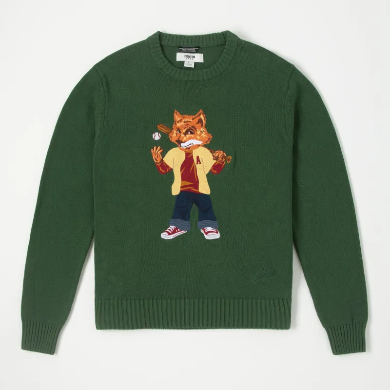 Slugger Slick Sweater (Greener Pastures) sold by Akoo