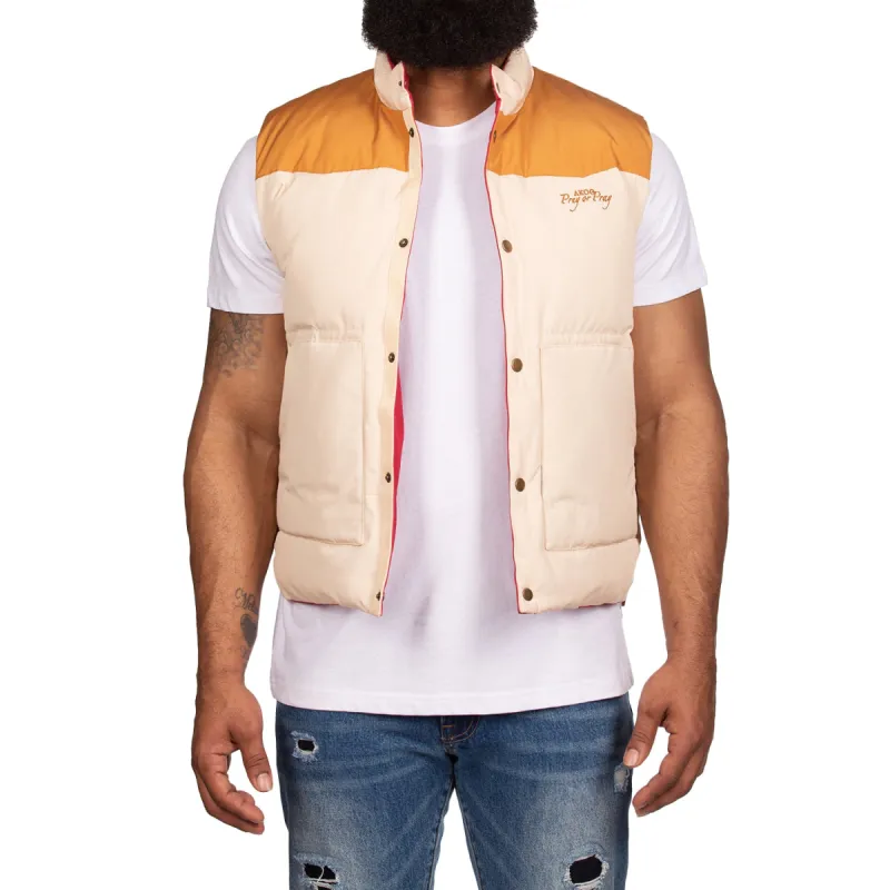 Trapper Vest (Bleached Sand) sold by Akoo