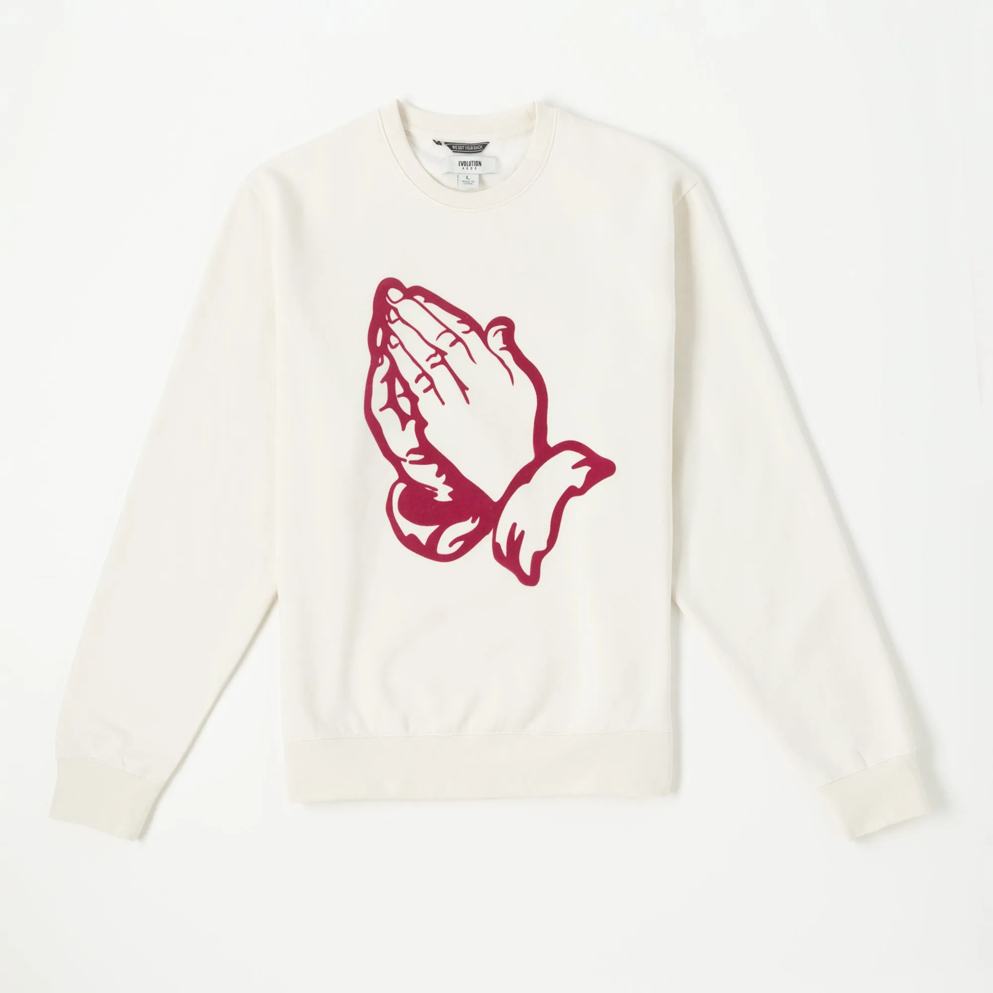 Dark Past LS Knit (Whisper White) sold by Akoo