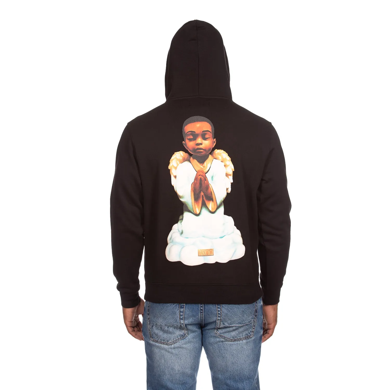 Covered Hoodie (Black) sold by Akoo product image thumbnail 3