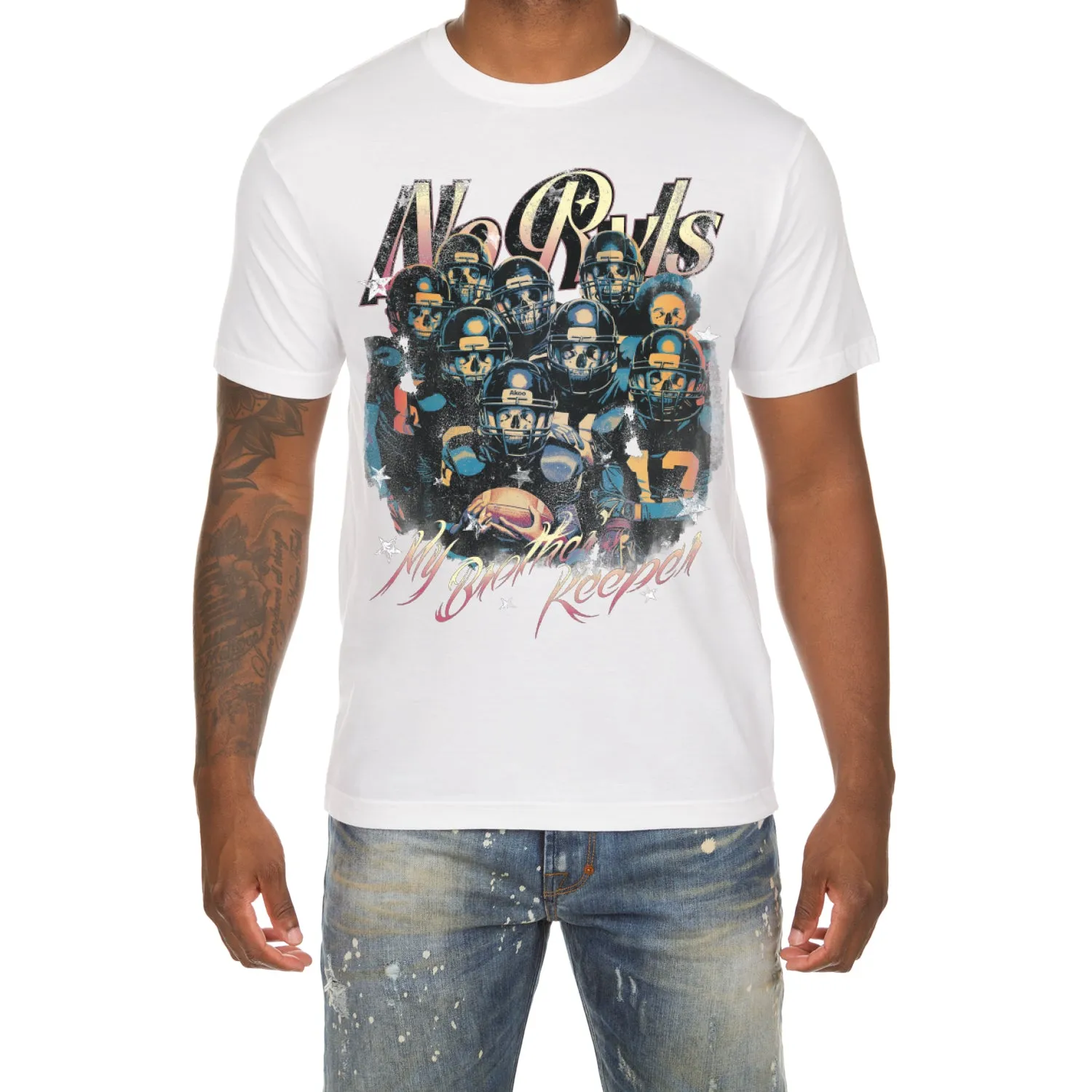 Keeper SS Tee (White) sold by Akoo product image thumbnail 2