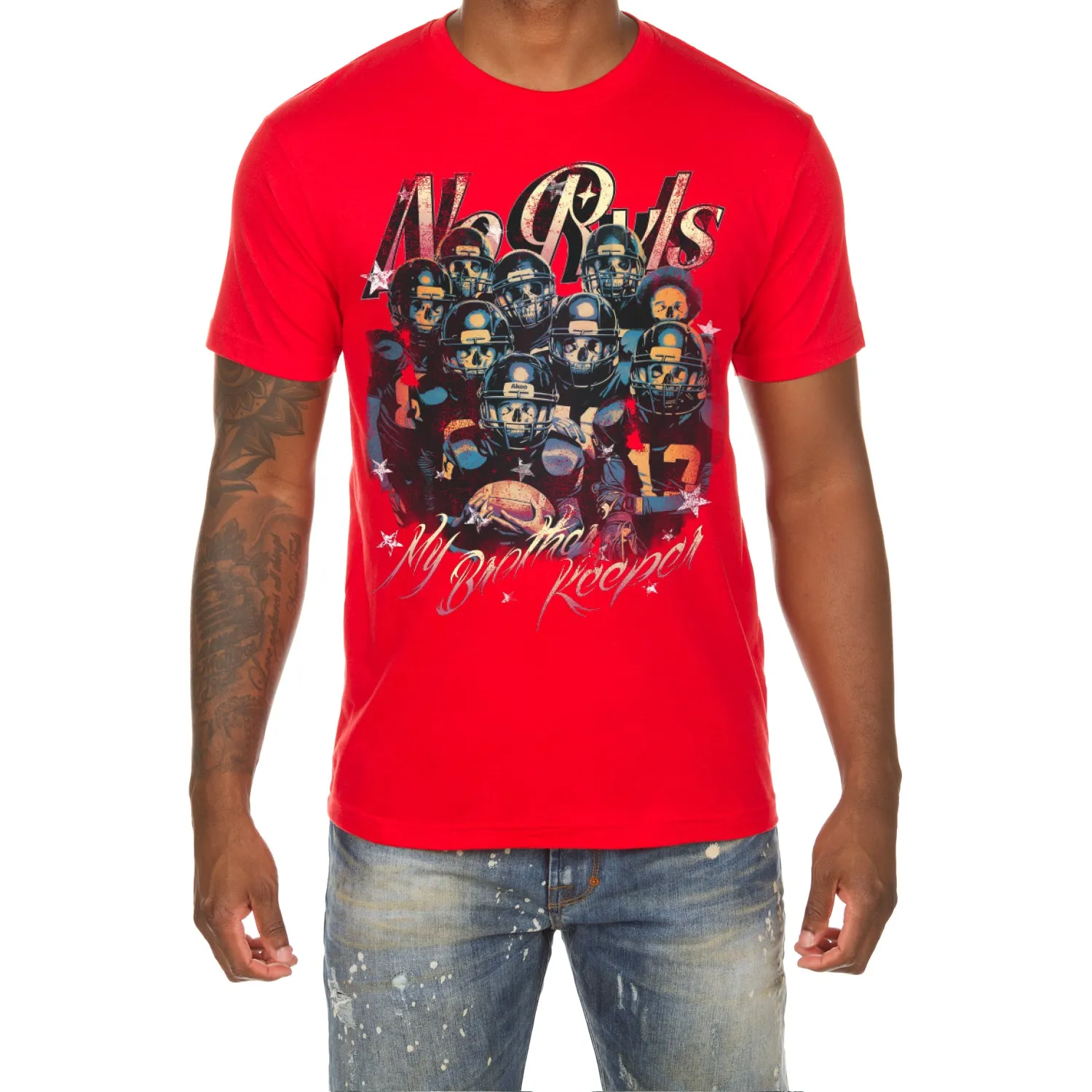 Keeper SS Tee (Red) sold by Akoo product image thumbnail 2