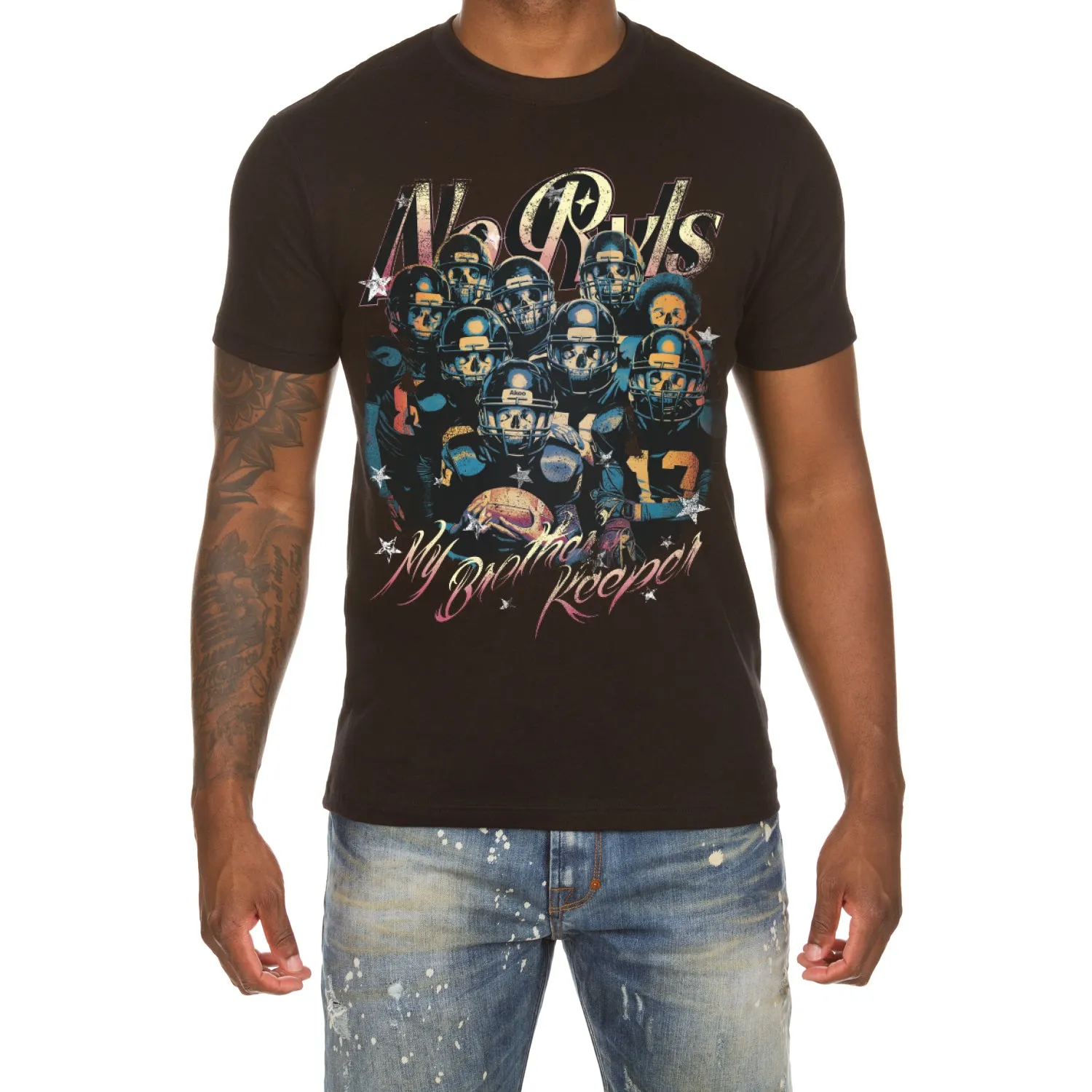 Keeper SS Tee (Black) sold by Akoo product image thumbnail 2