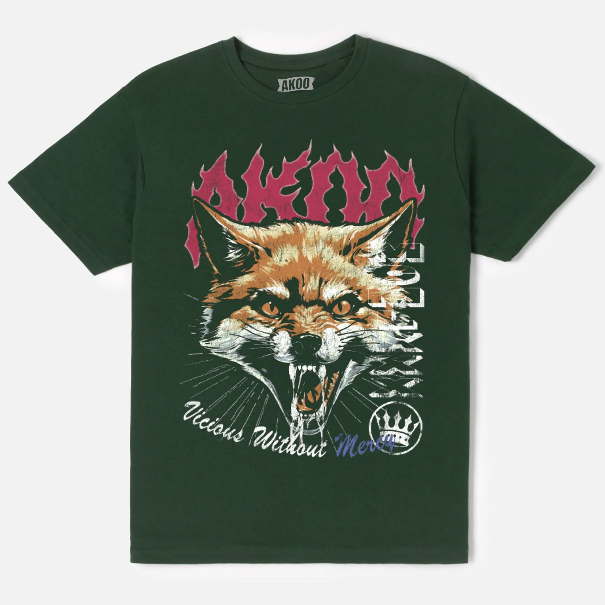 Without Mercy SS Tee (Greener Pastures) sold by Akoo