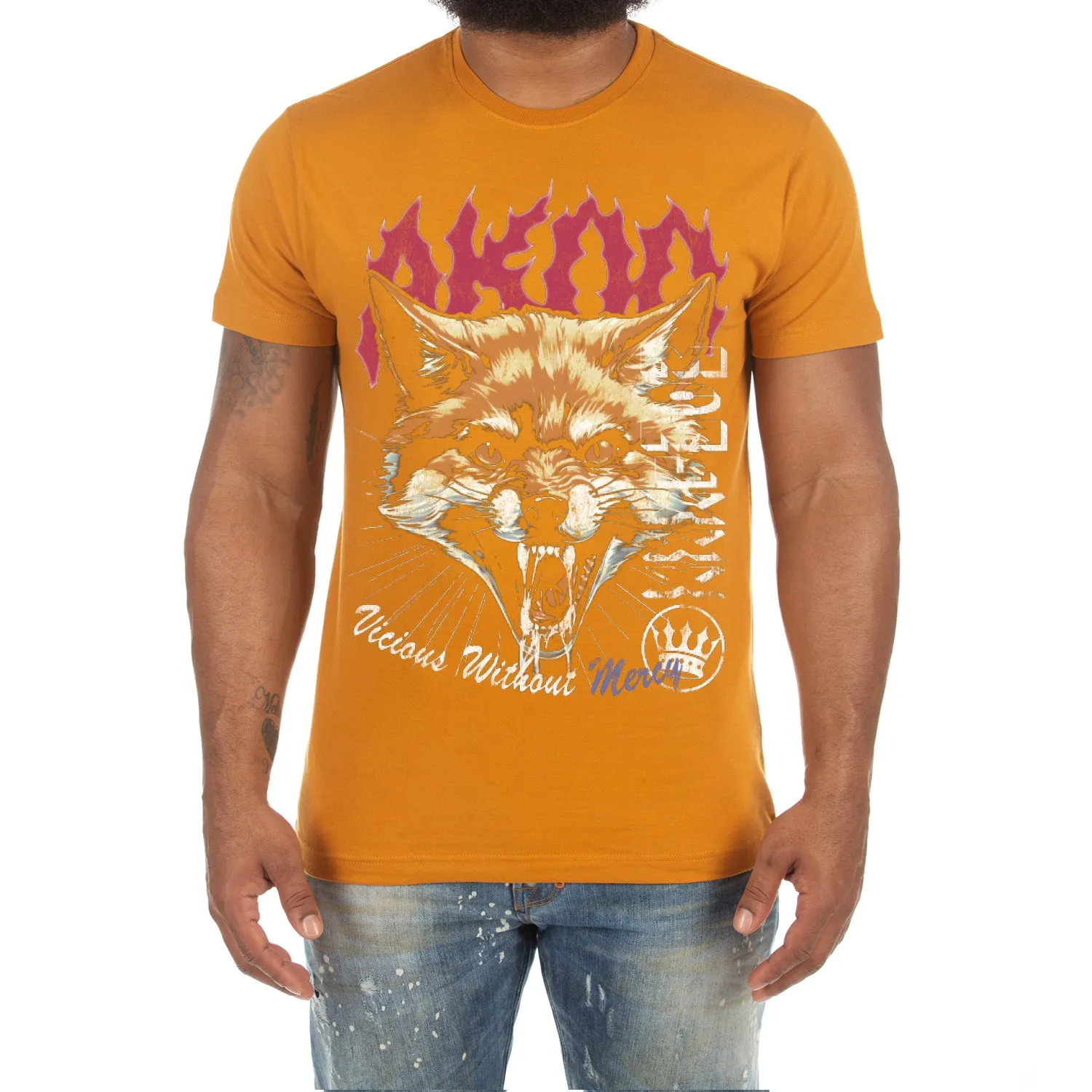 Without Mercy SS Tee (Buckthorn) sold by Akoo product image thumbnail 2