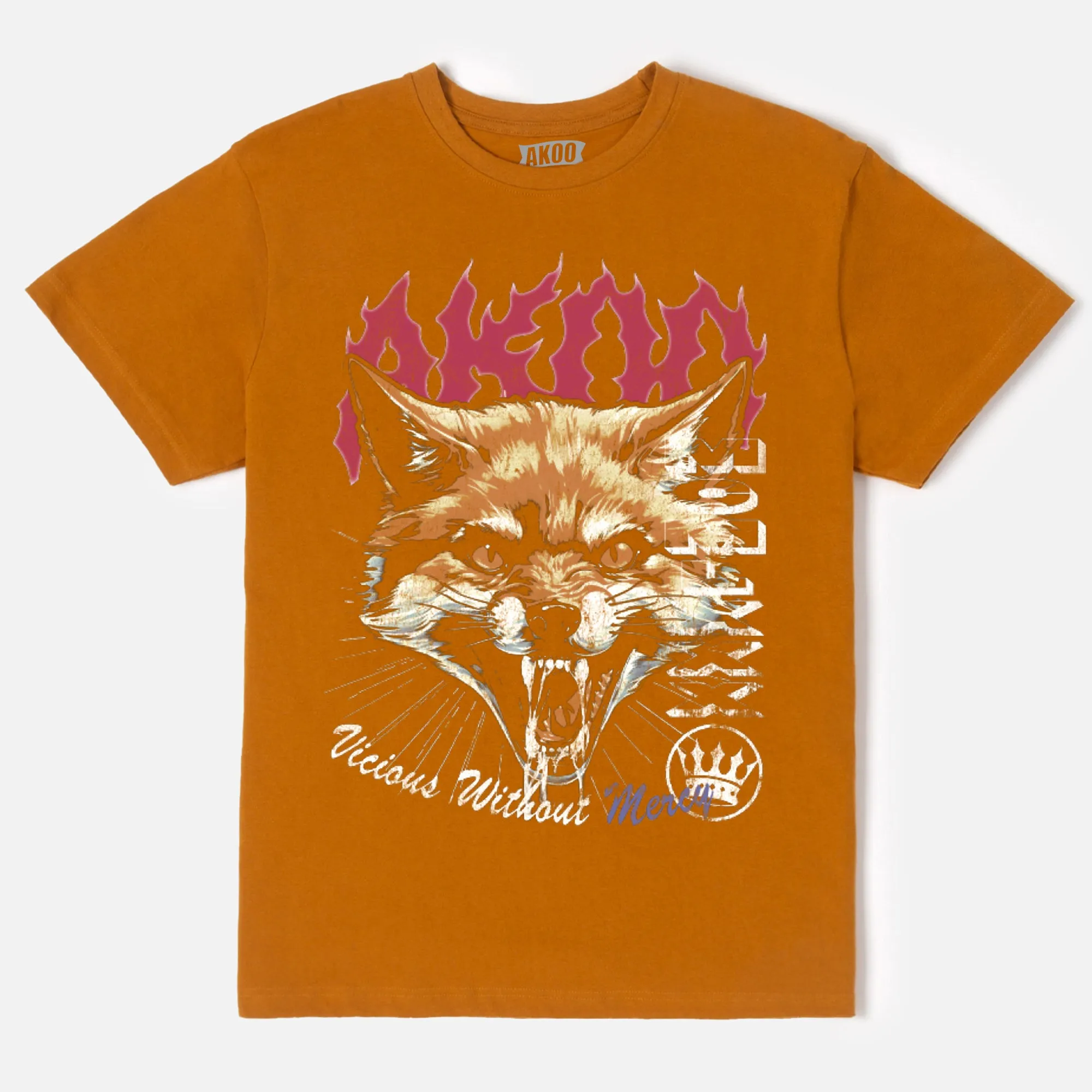 Without Mercy SS Tee (Buckthorn) sold by Akoo