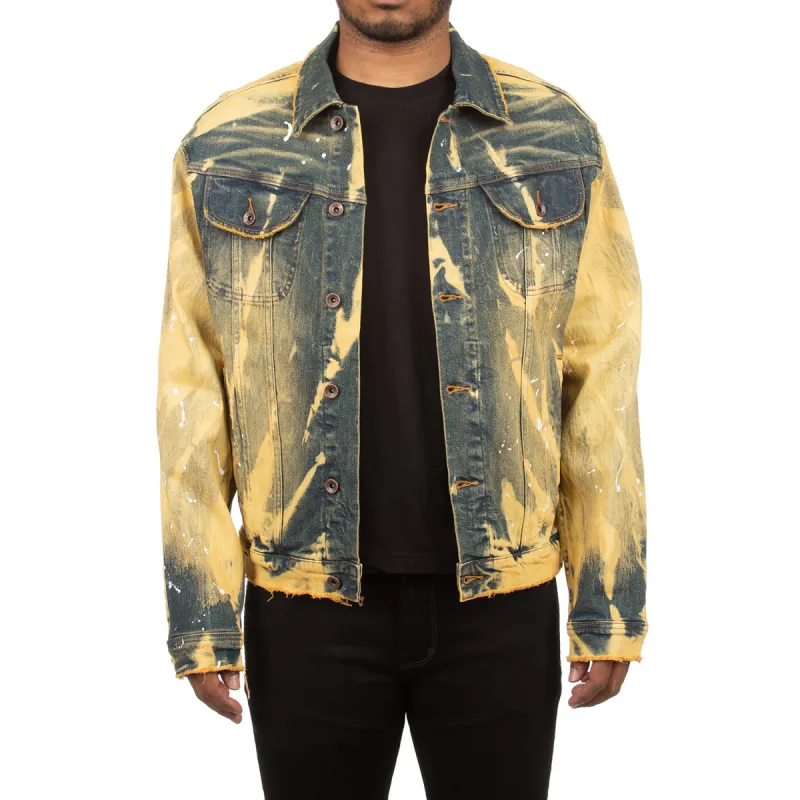 Spades Denim Jacket sold by Akoo