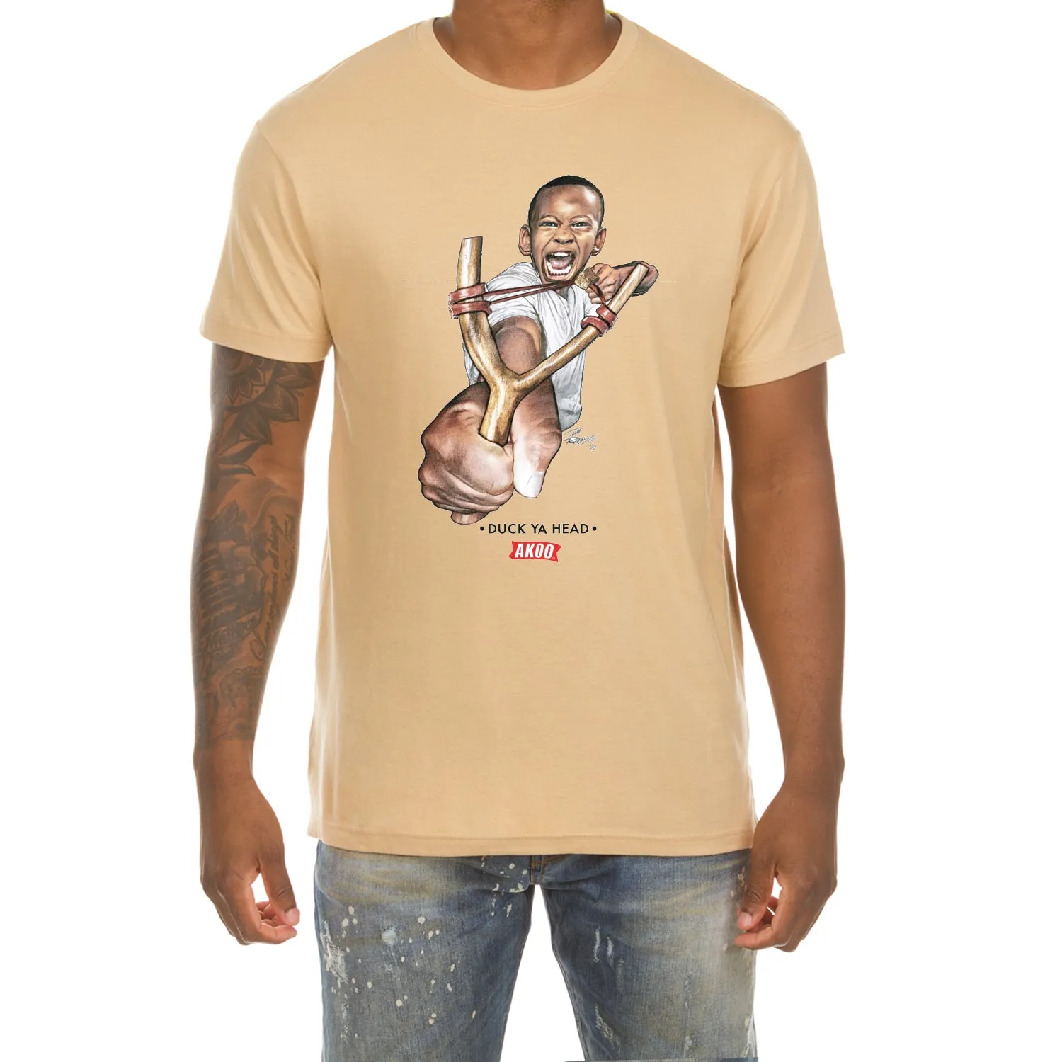 Duck Ya Head SS Tee sold by Akoo product image thumbnail 5