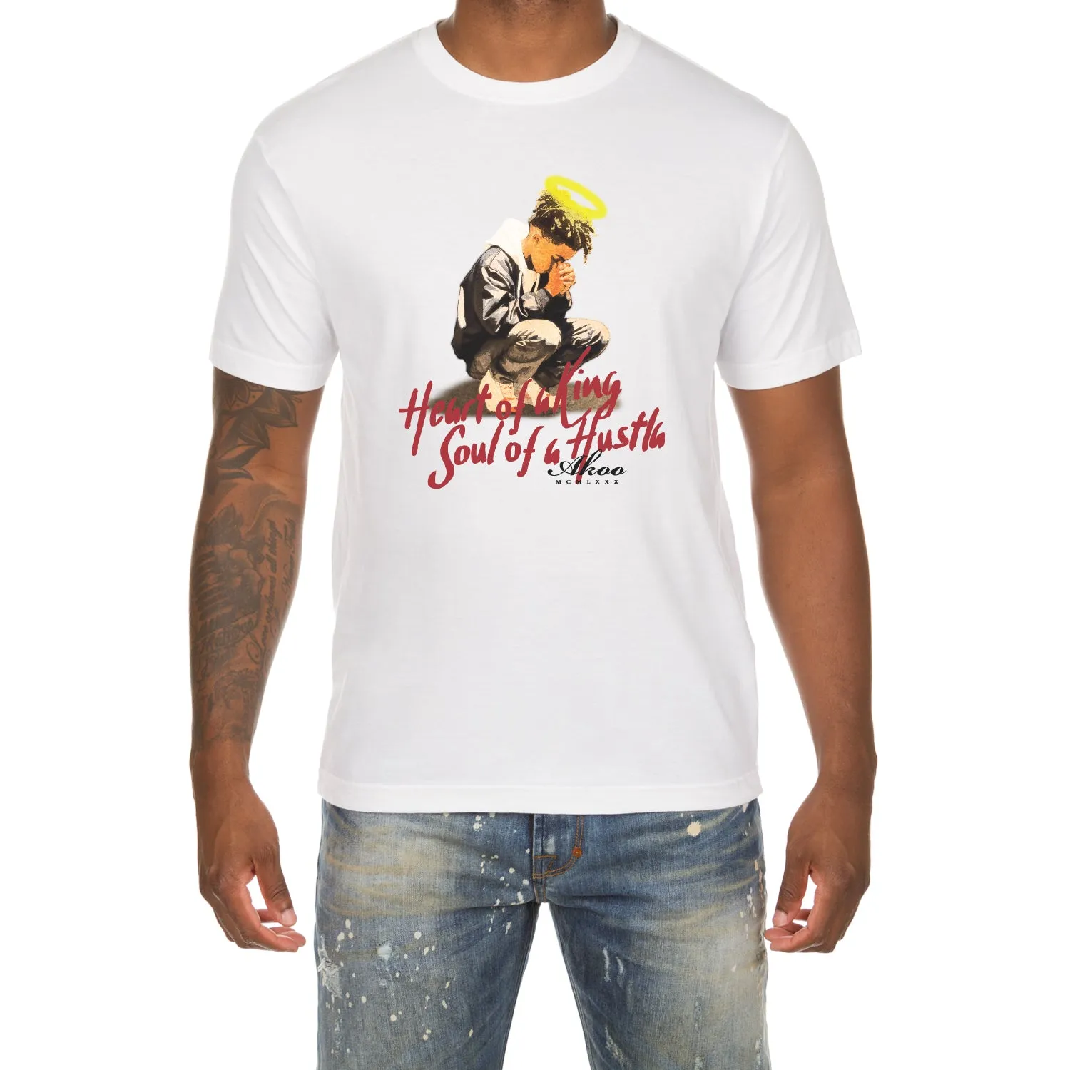 Heart of a King SS Tee sold by Akoo