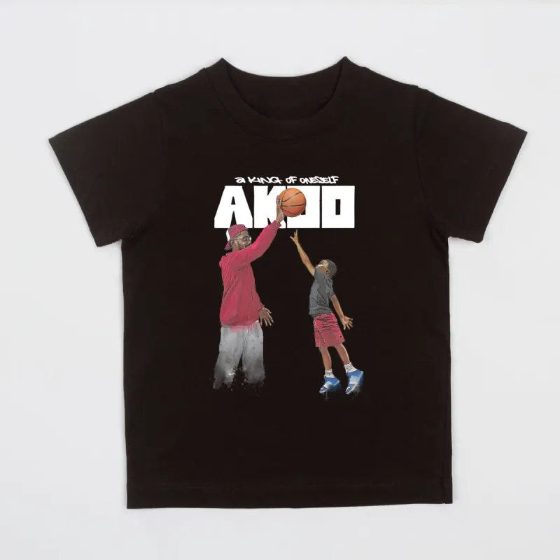 Kid's Hoops SS Tee sold by Akoo