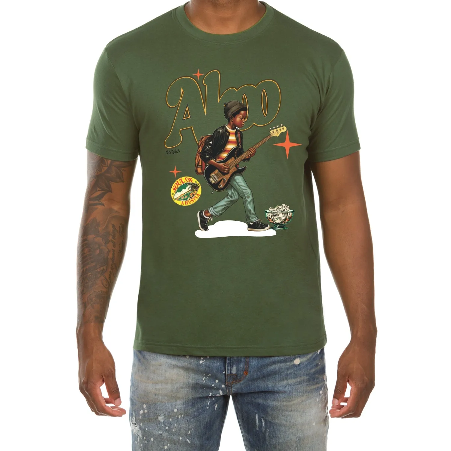 Hustler's Passion SS Tee sold by Akoo product image thumbnail 2