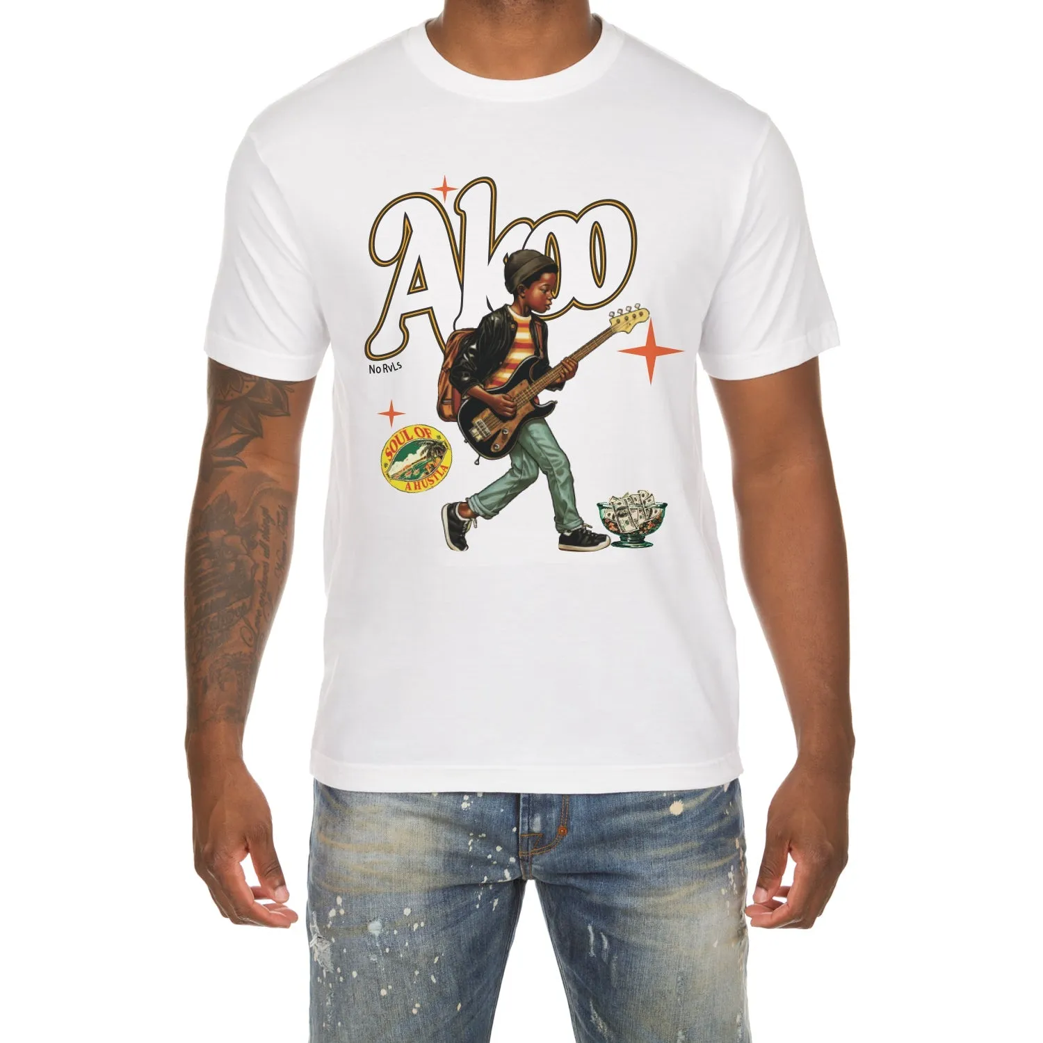 Hustler's Passion SS Tee sold by Akoo product image thumbnail 3