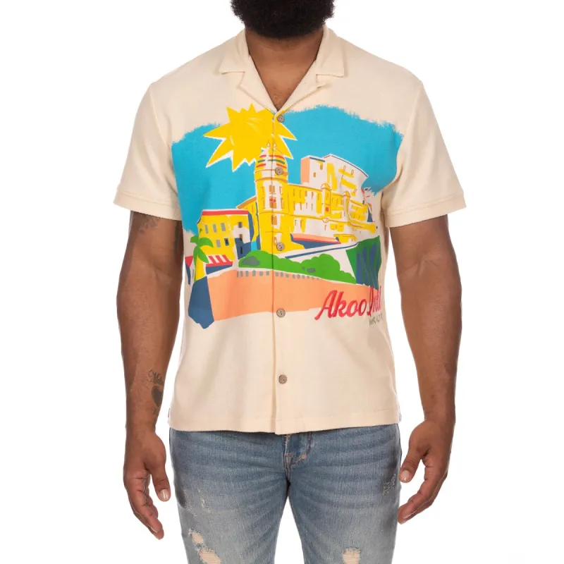 Monaco SS Woven sold by Akoo